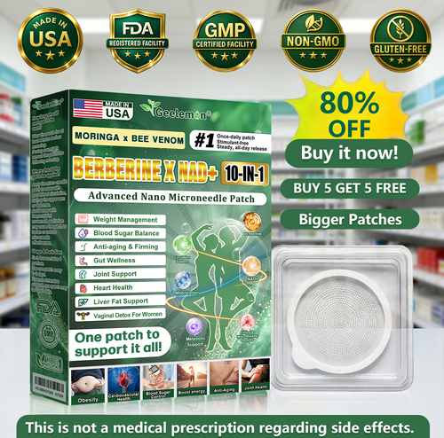 𝐎𝐟𝐟𝐢𝐜𝐢𝐚𝐥 𝐔𝐒 𝐒𝐭𝐨𝐫𝐞 👗 𝐆𝐞𝐞𝐋𝐞𝐦𝐨𝐧® Moringa · Berberine × NAD+ 𝟏𝟎-𝐢𝐧-𝟏 𝐀𝐝𝐯𝐚𝐧𝐜𝐞𝐝 𝐍𝐚𝐧𝐨 𝐌𝐢𝐜𝐫𝐨𝐧𝐞𝐞𝐝𝐥𝐞 𝐏𝐚𝐭𝐜𝐡 — 𝐎𝐧𝐜𝐞 𝐃𝐚𝐢𝐥𝐲, 𝐕𝐢𝐬𝐢𝐛𝐥𝐞 𝐑𝐞𝐬𝐮𝐥𝐭𝐬 𝐢𝐧 𝟕 𝐃𝐚𝐲𝐬