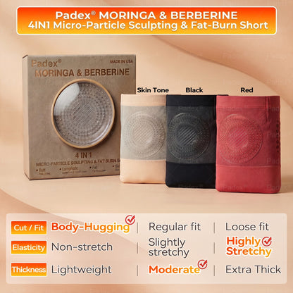 𝐎𝐟𝐟𝐢𝐜𝐢𝐚𝐥 𝐁𝐫𝐚𝐧𝐝 𝐒𝐭𝐨𝐫𝐞 👙 Padex® 𝟐𝟎𝟐𝟔 𝐌𝐨𝐫𝐢𝐧𝐠𝐚 & 𝐁𝐞𝐫𝐛𝐞𝐫𝐢𝐧𝐞 𝟒-𝐈𝐧-𝟏 𝐌𝐢𝐜𝐫𝐨-𝐏𝐚𝐫𝐭𝐢𝐜𝐥𝐞 𝐒𝐜𝐮𝐥𝐩𝐭𝐢𝐧𝐠 & 𝐅𝐚𝐭-𝐁𝐮𝐫𝐧 𝐒𝐡𝐨𝐫𝐭𝐬