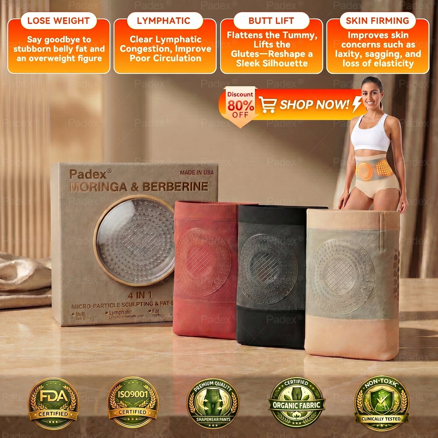 𝐎𝐟𝐟𝐢𝐜𝐢𝐚𝐥 𝐁𝐫𝐚𝐧𝐝 𝐒𝐭𝐨𝐫𝐞 👙 Padex® 𝟐𝟎𝟐𝟔 𝐌𝐨𝐫𝐢𝐧𝐠𝐚 & 𝐁𝐞𝐫𝐛𝐞𝐫𝐢𝐧𝐞 𝟒-𝐈𝐧-𝟏 𝐌𝐢𝐜𝐫𝐨-𝐏𝐚𝐫𝐭𝐢𝐜𝐥𝐞 𝐒𝐜𝐮𝐥𝐩𝐭𝐢𝐧𝐠 & 𝐅𝐚𝐭-𝐁𝐮𝐫𝐧 𝐒𝐡𝐨𝐫𝐭𝐬