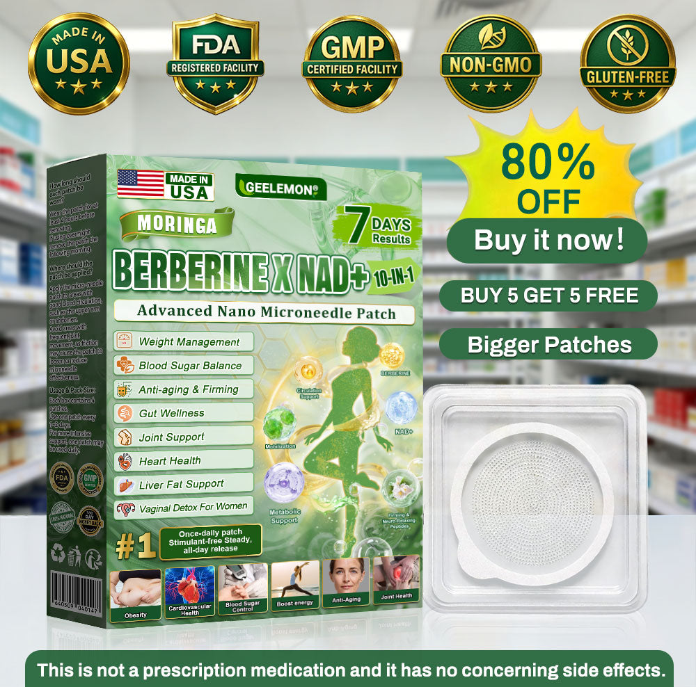 GEELEMON®💕 𝑴𝒐𝒓𝒊𝒏𝒈𝒂 & 𝑩𝒆𝒓𝒃𝒆𝒓𝒊𝒏𝒆 𝟏𝟎-𝐈𝐍-𝟏 𝐀𝐝𝐯𝐚𝐧𝐜𝐞𝐝 𝐍𝐚𝐧𝐨 𝐌𝐢𝐜𝐫𝐨𝐧𝐞𝐞𝐝𝐥𝐞 𝐏𝐚𝐭𝐜𝐡