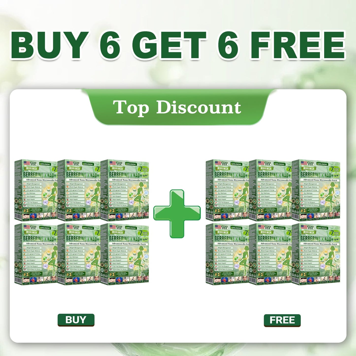 GEELEMON®💕 𝑴𝒐𝒓𝒊𝒏𝒈𝒂 & 𝑩𝒆𝒓𝒃𝒆𝒓𝒊𝒏𝒆 𝟏𝟎-𝐈𝐍-𝟏 𝐀𝐝𝐯𝐚𝐧𝐜𝐞𝐝 𝐍𝐚𝐧𝐨 𝐌𝐢𝐜𝐫𝐨𝐧𝐞𝐞𝐝𝐥𝐞 𝐏𝐚𝐭𝐜𝐡